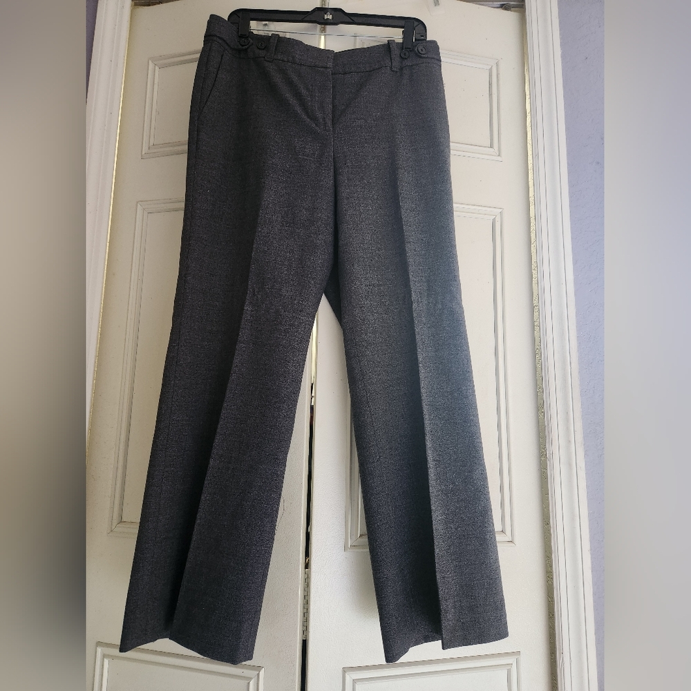 Ann Taylor Gray Tailored Trousers